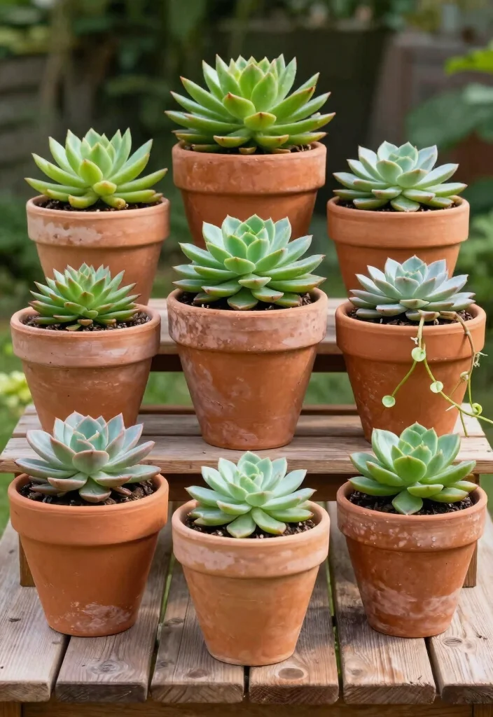 12 Clay Flower Pot Ideas That Drain Well and Don't Crack - 1. Terracotta Textures: The Timeless Classic 1