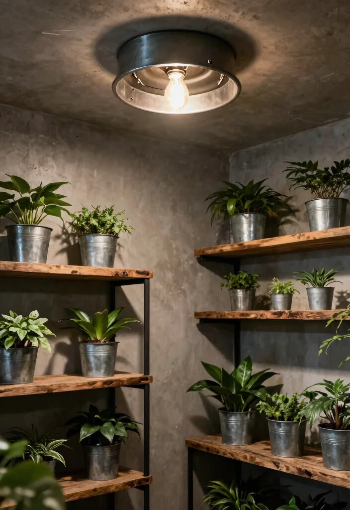 12 Modern Flush Mount Ceiling Light Ideas for Low Ceiling Rooms - 7. Modern Industrial Flush Mounts 1