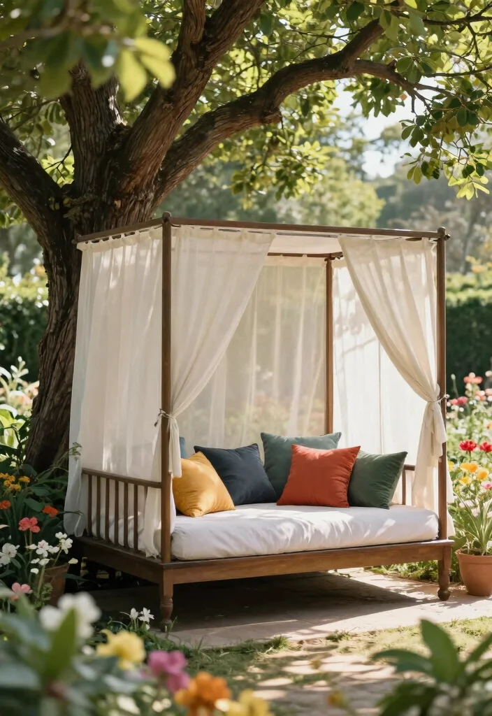 12 Outdoor Lounge Furniture Ideas That Handle Rain and Sun - 8. Elevated Daybeds 1