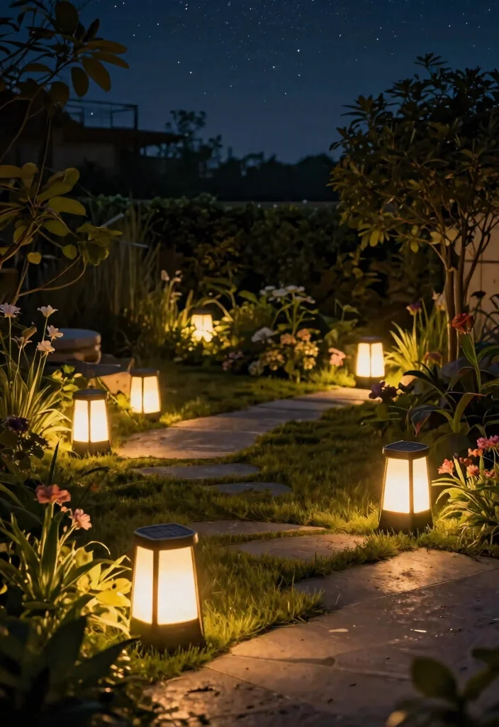 12 Outdoor Solar Lights That Stay Bright All Night on One Charge - 5. Rechargeable Solar Lamps for Versatile Lighting 1