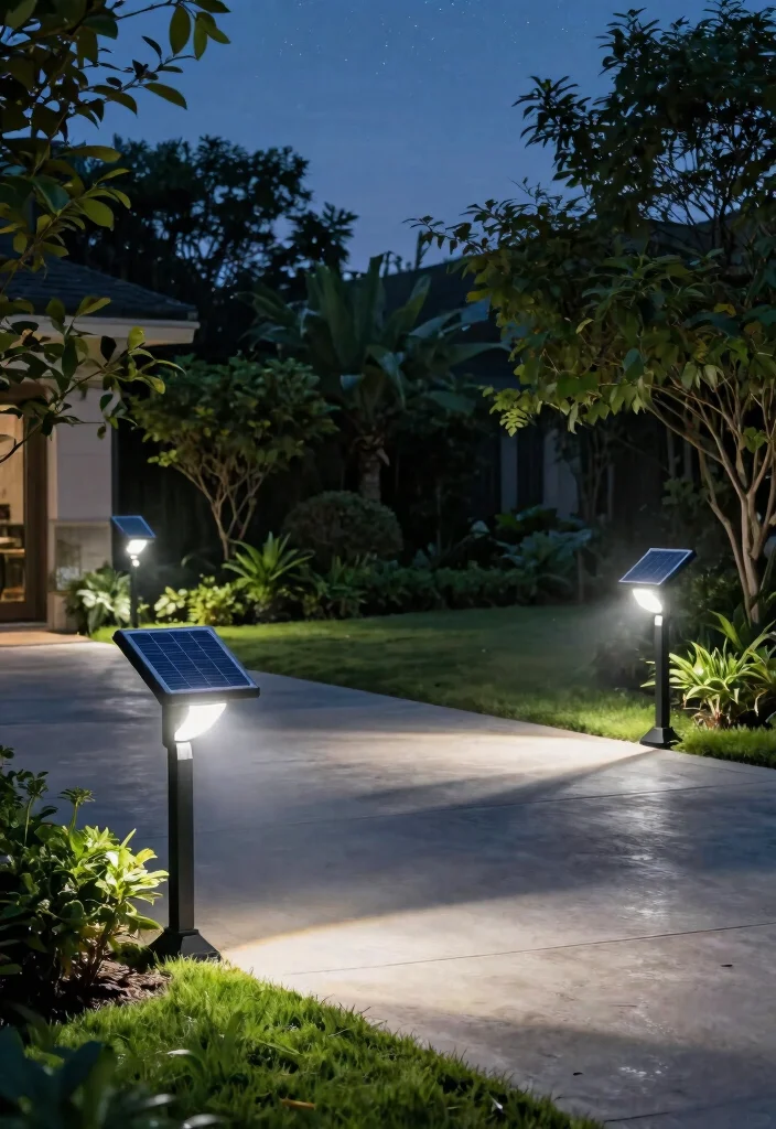 12 Outdoor Solar Lights That Stay Bright All Night on One Charge - 7. Solar Flood Lights for Security and Illumination 1