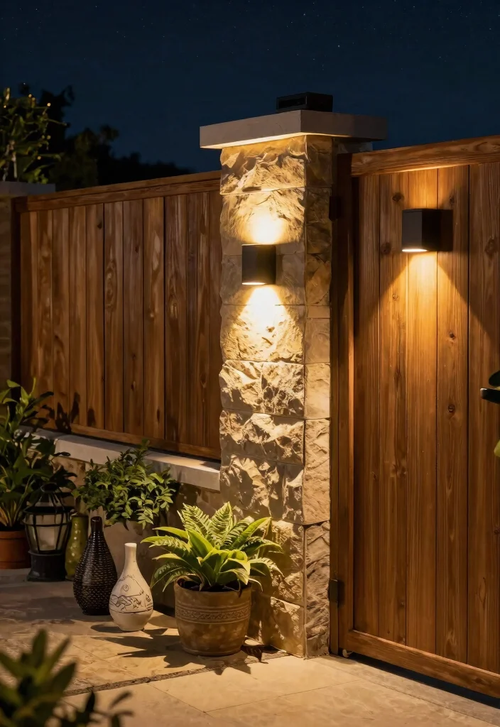 12 Outdoor Solar Lights That Stay Bright All Night on One Charge - 8. Solar Wall Lights for Vertical Spaces 1