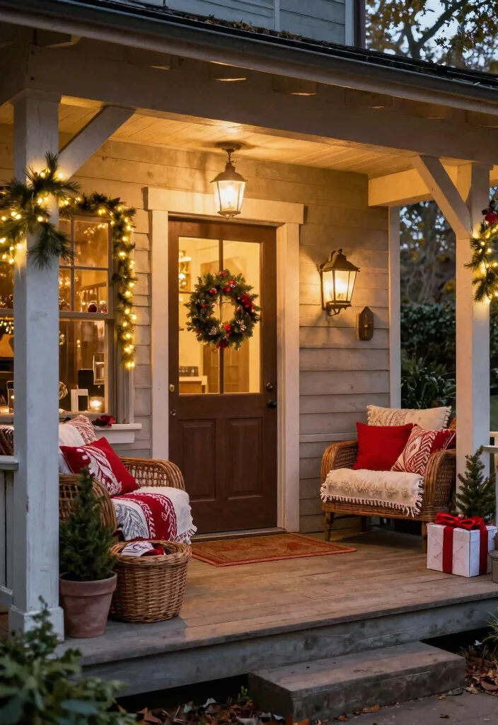 12 Rustic Christmas Porch Decorating Ideas on a Budget - Conclusion 1
