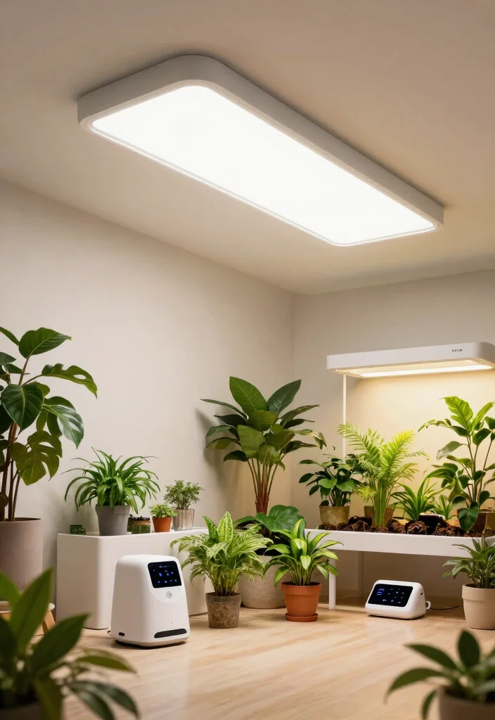12 Sloped Ceiling Lighting Ideas That Brighten Every Corner - 11. Smart Lighting Solutions for Convenience 1