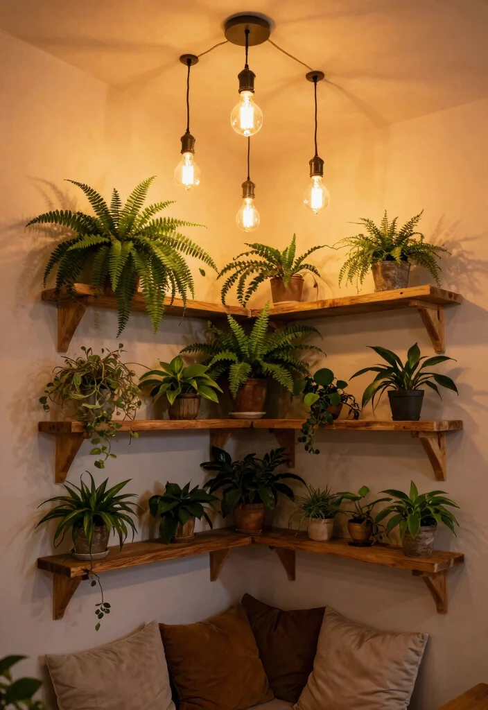 12 Sloped Ceiling Lighting Ideas That Brighten Every Corner - 4. Vintage Edison Bulbs for an Eclectic Touch 1