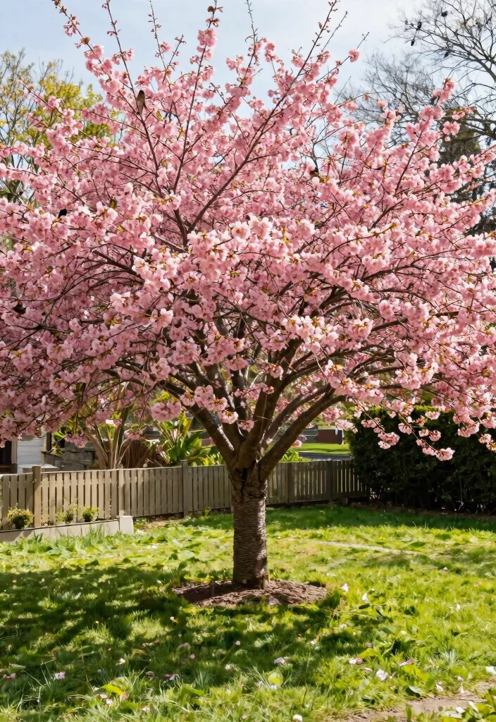 12 Small Trees for Front Yards That Don't Outgrow the Space - 2. Dwarf Cherry Tree 1
