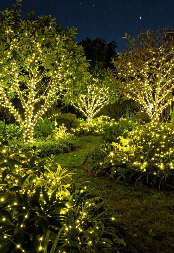 14 Backyard String Lights That Stay Up Without Drilling - 10. Twinkle Lights with Solar Power 1