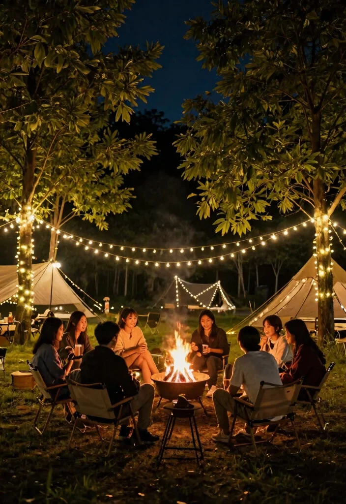 14 Backyard String Lights That Stay Up Without Drilling - 11. Camping String Lights 1