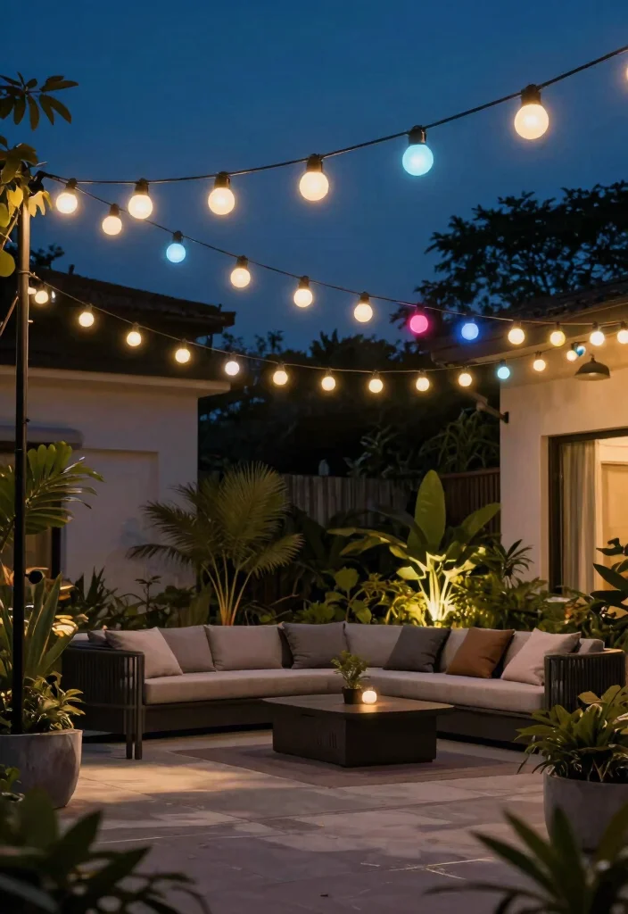 14 Backyard String Lights That Stay Up Without Drilling - 14. Smart String Lights 1