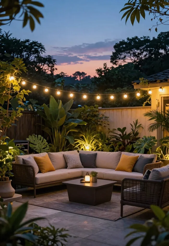 14 Backyard String Lights That Stay Up Without Drilling - 7. Remote-Controlled String Lights 1