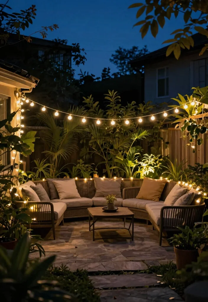 14 Backyard String Lights That Stay Up Without Drilling - 9. Battery-Operated String Lights 1