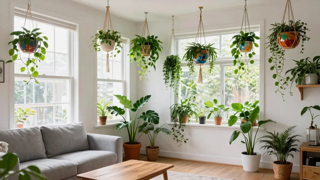 14 Ceiling Hanging Decor Ideas for Renters Who Can't Drill Into Joists