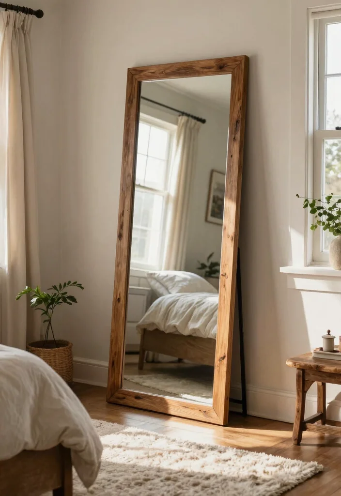 14 Farmhouse Mirror Wall Decor Ideas That Fill Big Empty Walls - 6. Floor-to-Ceiling Mirrors 1