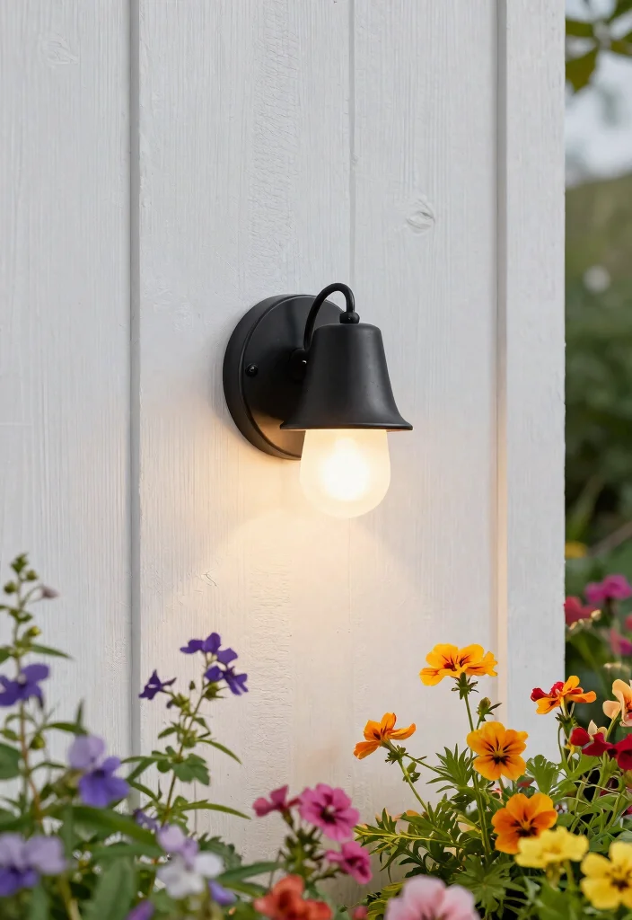 14 Farmhouse Wall Sconces That Work Without Hardwiring - 6. Simple Black Metal Sconce 1