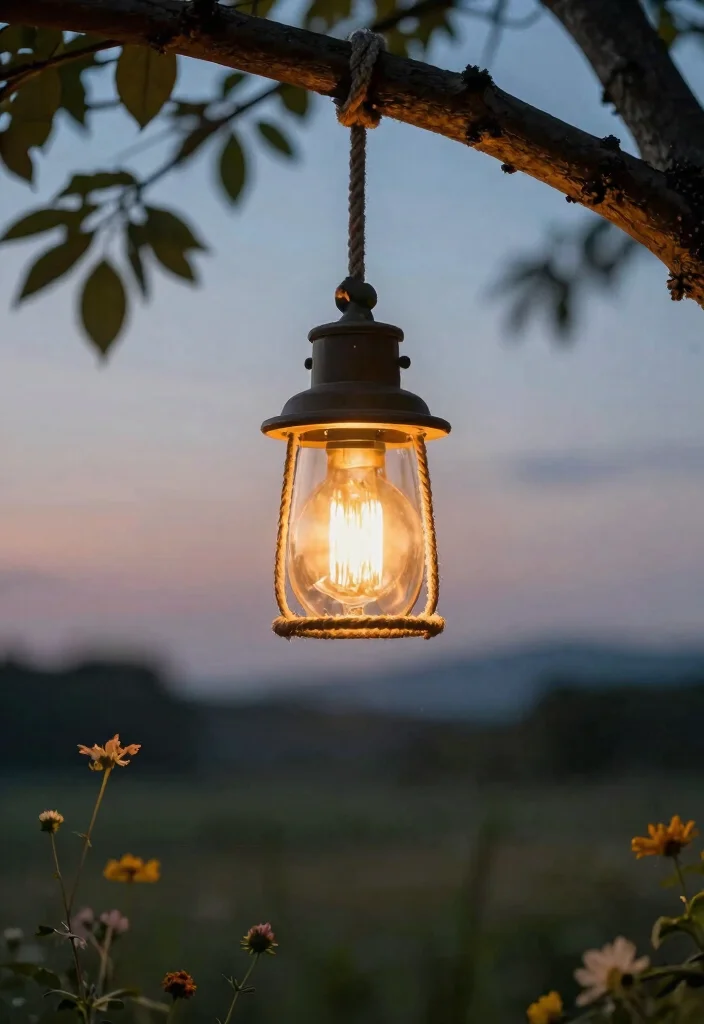 14 Farmhouse Wall Sconces That Work Without Hardwiring - 8. Hanging Rope Sconce 1