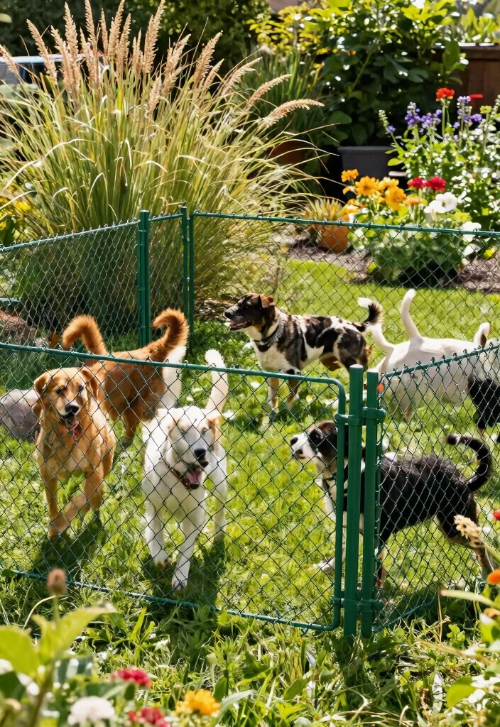 14 Outdoor Dog Runs That Give Your Pup Room Without Digging Up Grass - 5. Chain Link Fencing: Strong & Sustainable 1