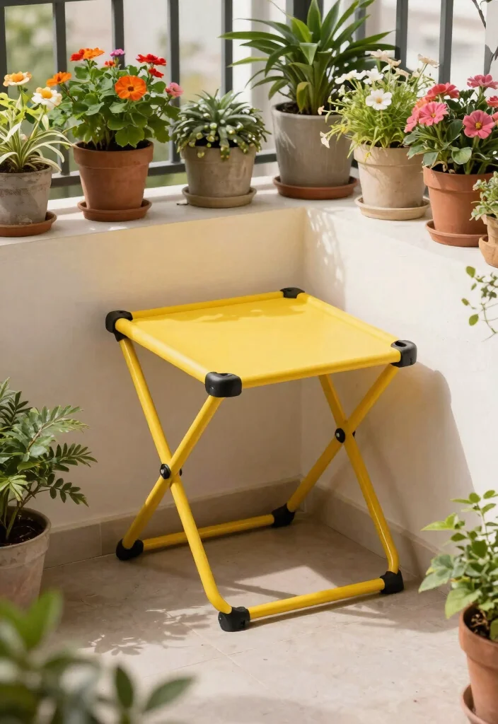 14 Outdoor Storage Bench Ideas That Keep Cushions Dry and Organized - 10. Compact Folding Storage Bench 1