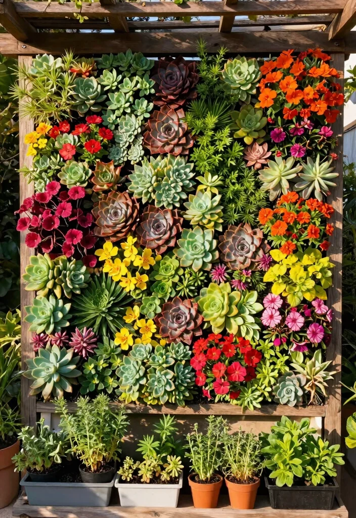 14 Pergola Decor Ideas That Add Shade Without Full Walls - 4. Vertical Gardens 1