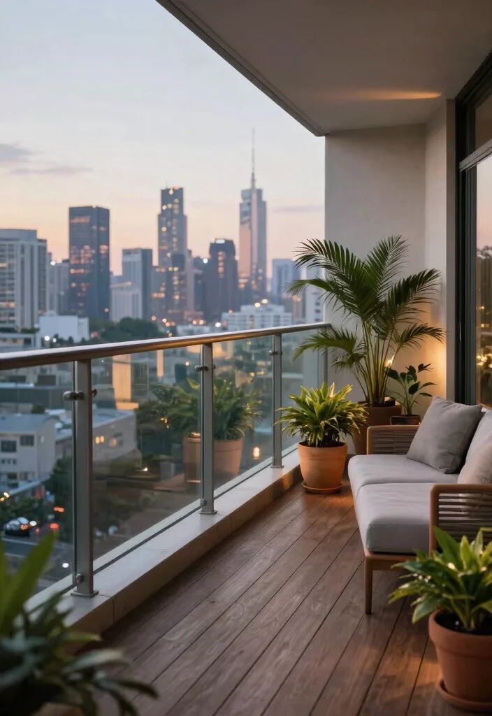 15 MS Railing Design Balcony Ideas That Meet Code and Look Modern - 2. Glass Panel Railings for a Chic Look 1