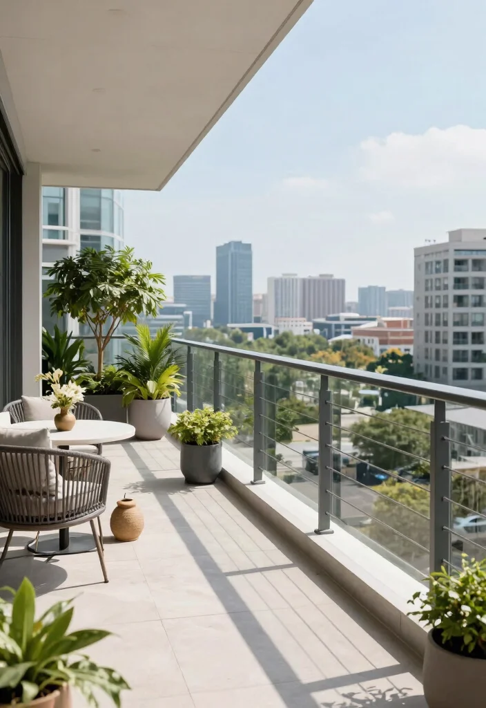 15 MS Railing Design Balcony Ideas That Meet Code and Look Modern - 5. Cable Railings for a Modern Edge 1