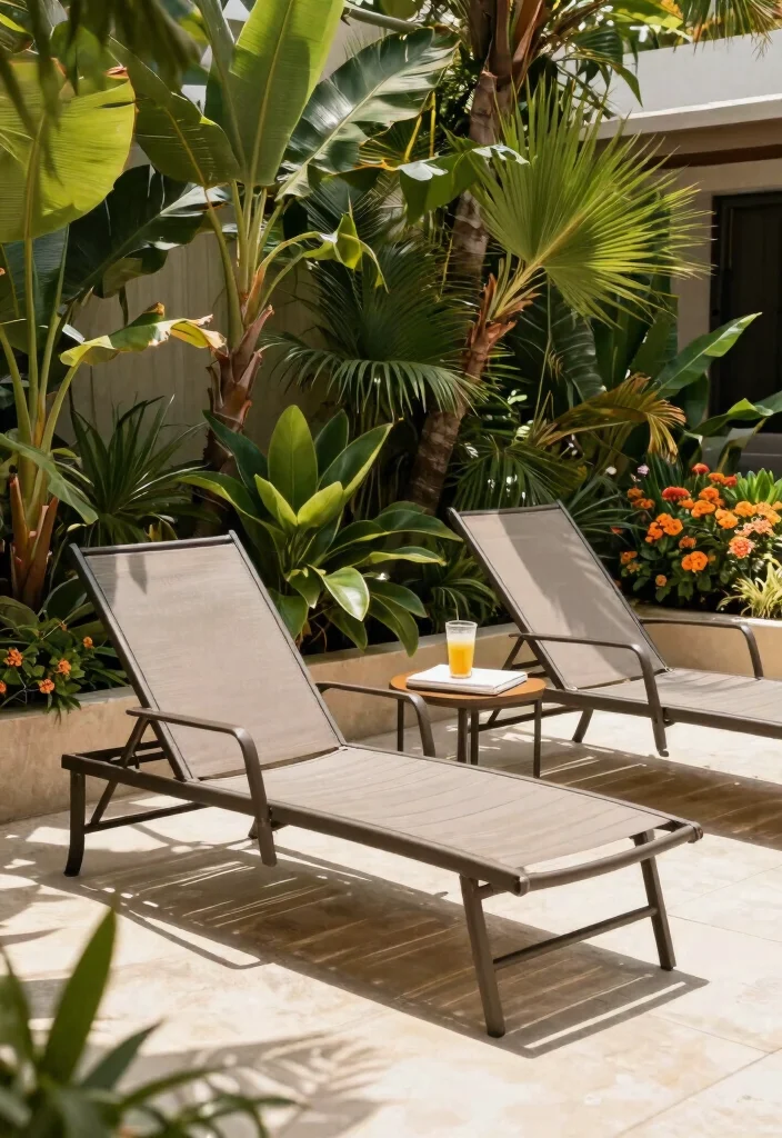 15 Metal Patio Furniture Sets That Don't Rust or Need Repainting - 7. Ultimate Relaxation: Reclining Metal Sets 1