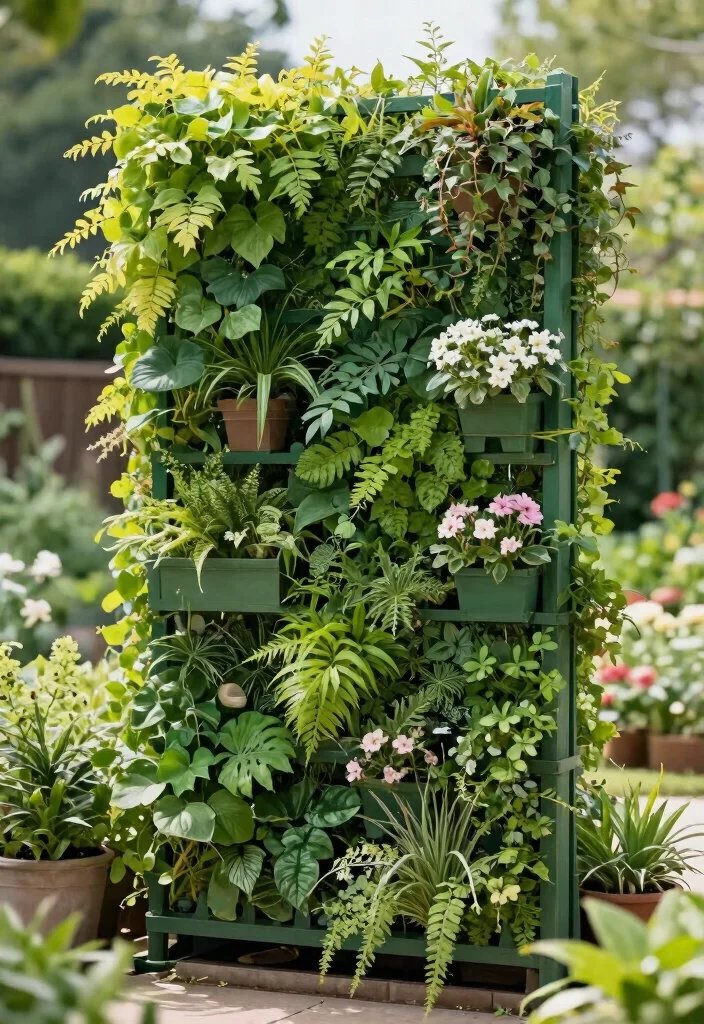 15 Trellis Fence Ideas That Add Privacy Without Blocking Light - 5. Green Wall Trellis 1